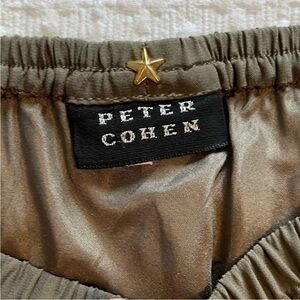 Peter Cohen 100% silk maxi skirt